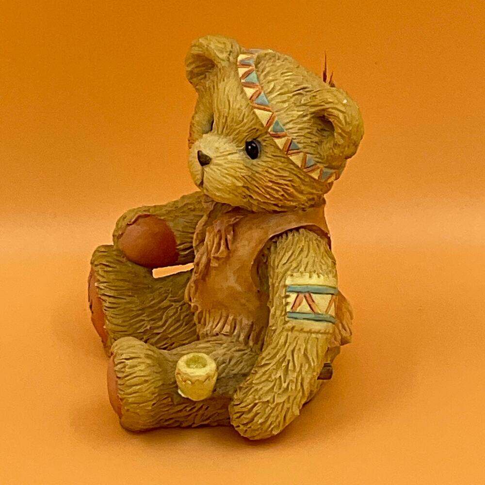 Cherished Teddies‎ Bucky 1993 How I Love Being Friends With You Hamilton Gifts - Picture 2 of 7